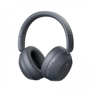 Навушники Baseus Bass 35 Max Wireless Headphones |BT5.3, 50h| grey