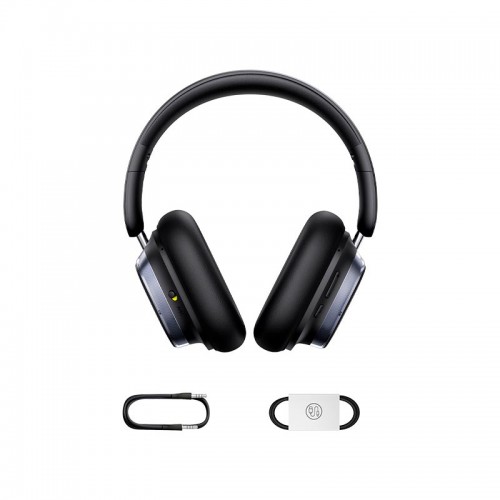 Навушники Baseus Bowie Noise - Cancellation Wireless Headphones H1s |BT5.4, ANC, 60/120h| black
