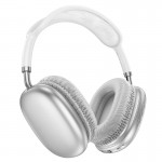 Навушники Borofone Elegant BT headphones BO22 Plus |BT5.4, AUX/TF, 90h| silver