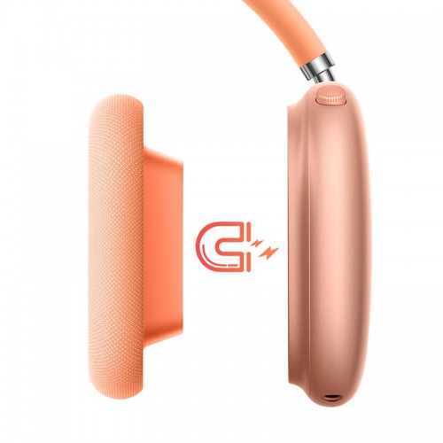 Амбушюри для навушників HOCO W65/W65 Plus magnetic earmuffs orange