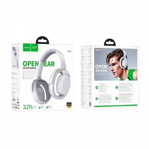 Наушники HOCO Rhyme open BT headphones W67 |BT5.4, 32h, HiFi|
