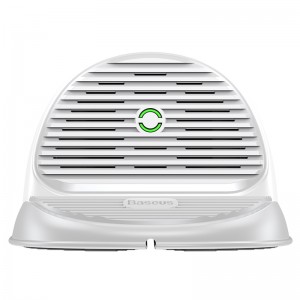 Зарядка QI BASEUS Silicone Horizontal Desktop |QC, 10W| (WXHSG-02) white