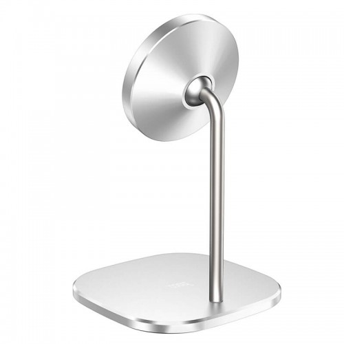 Зарядка Qi HOCO Happiness magnetic desktop wireless charger CW32 |15W| silver