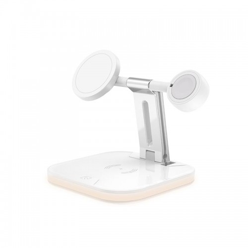 Зарядка Qi 3in1 LED Magnetic wireless charger JYD-WC101 |15W Max|