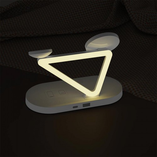 Зарядка Qi 3in1 Magnetic wireless charger JYD-WC126 |5-15W|