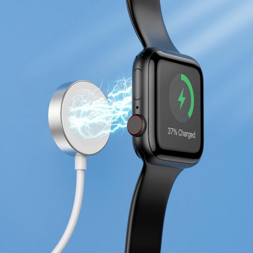 Зарядка Qi Hoco Wireless charger Type-C для iWatch CW39C |1-7/SE Series| white