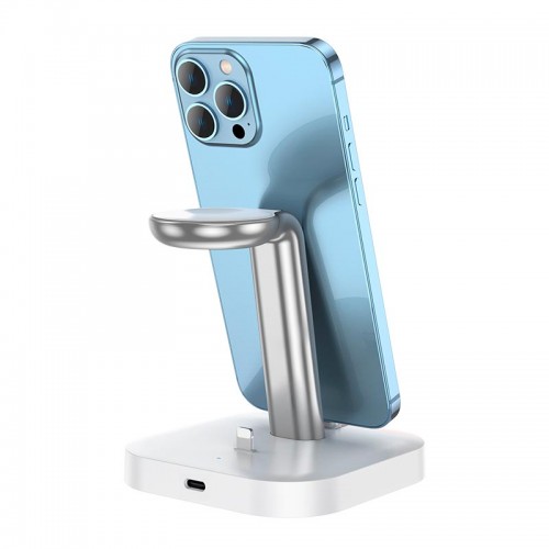 Зарядка Qi HOCO Graceful 3-in-1 charger CW43 |2.1A, 2.5/5W|