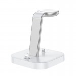 Зарядка Qi HOCO Graceful 3-in-1 charger CW43 |2.1A, 2.5/5W| white