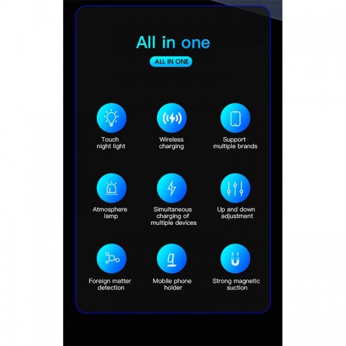 Зарядка Qi 4in1 Magnetic Wireless Charger XYJ A8 |Phone, Apple Watch, AirPods|