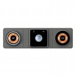 Зарядка Qi 3in1 Складной Магнитный Беспроводной Зарядник XYJ X8 |Телефон, Apple Watch, AirPods| черный