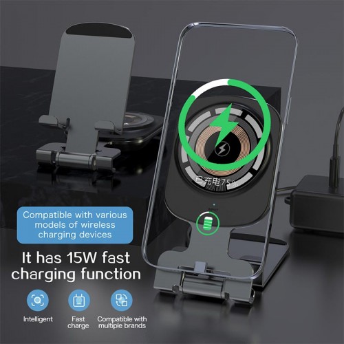 Зарядка Qi 2in1 Magnetic Wireless Charger XYJ T4 |Phone, AirPods|