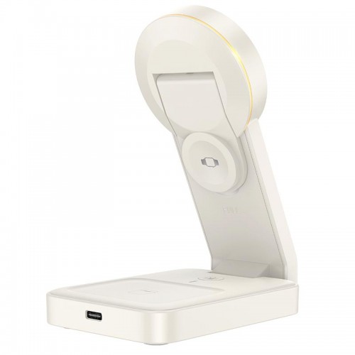 Зарядка Qi Motorcycle folding 3-in-1 magnetic wireless fast charger CQ3 |15W|