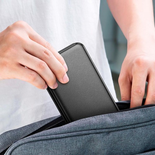 Зарядка Qi HOCO Triumph 3-in-1 travel folding wireless fast charger CQ13 |15W| black