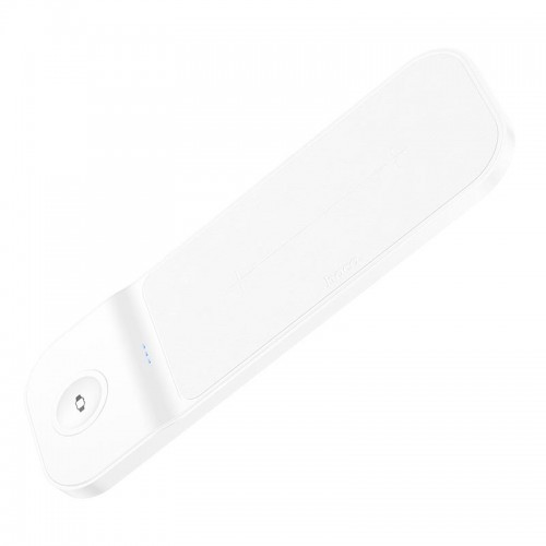 Зарядка Qi HOCO Step 3-in-1 wireless fast charger CQ6 (Samsung Watch) |223 W Total| white