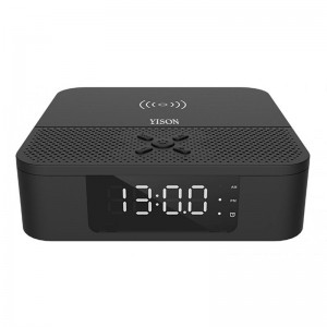 Акустика YISON with Qi Charger WS-5 |3W*2| black