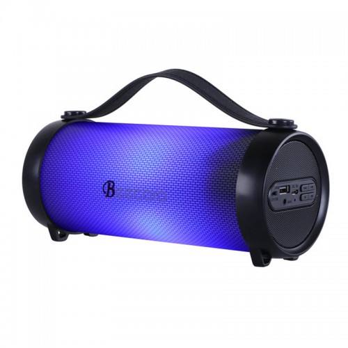 Акустика Bluetooth Beecaro with RGB Light RX33D |BT5.0, 7.5/8.5W, FM, AUX, TF| (230*94*97mm) black