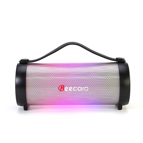 Акустика Bluetooth Beecaro with RGB Light RX33D |BT5.0, 7.5/8.5W, FM, AUX, TF| (230*94*97mm) black