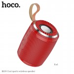Акустика HOCO Cool sports BS39 |IPX5, TWS, TF/USB/FM, BT5.0| red