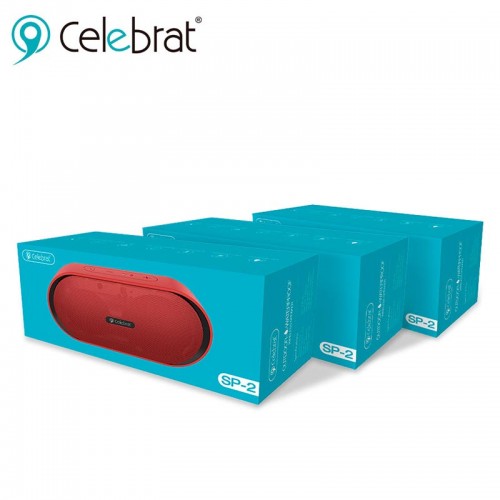 Акустика CELEBRAT TWS SP-2 |IPX7, AUX/TF/BT5.0, 5W| black