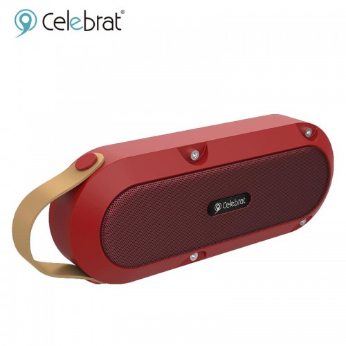 Акустика CELEBRAT Outdoor SP-5 |BT5.0, TWS, IPX7| red