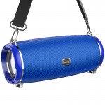 Акустика HOCO Xpress sports BT speaker LED IPX5 HC2 |BT, TWS, AUX, FM, TF, USB| blue