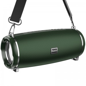 Акустика HOCO Xpress sports BT speaker LED IPX5 HC2 |BT, TWS, AUX, FM, TF, USB| dark green