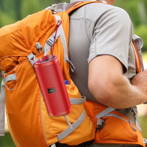 Акустика HOCO Bella sports True Wireless speaker IPX5 HC4 |BT, TWS, AUX, FM, TF, USB| black