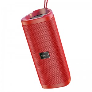 Акустика HOCO Bella sports True Wireless speaker IPX5 HC4 |BT, TWS, AUX, FM, TF, USB| red