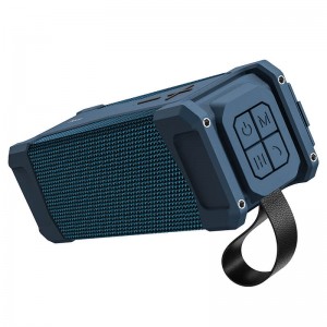 Акустика Hoco Magic sports BT speaker IPX5 HC6 |TWS, BT, AUX, FM, TF, USB| navy-blue