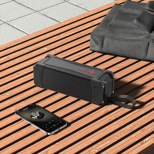 Акустика Hoco Magic sports BT speaker IPX5 HC6 |TWS, BT, AUX, FM, TF, USB| navy-blue