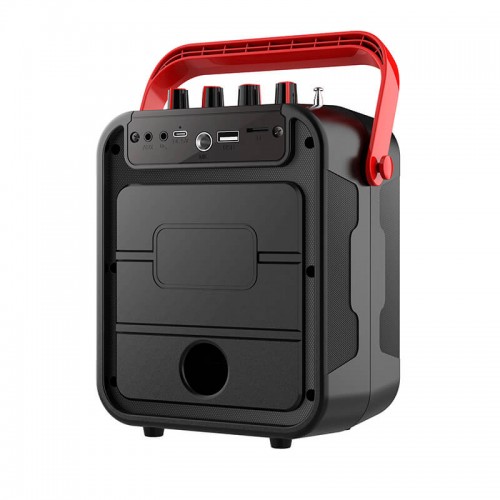 Акустика-караоке BOROFONE Cool karaoke BT speaker bp7 |10W, BT5.0 AUX, FM, TF, USB, 4800mAh| black