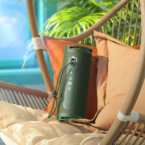 Акустика HOCO Dazzling Pulse sports BT speaker HC9 |BT5.1, TWS, AUX, FM, TF, USB, 5Hours, 5W| blue