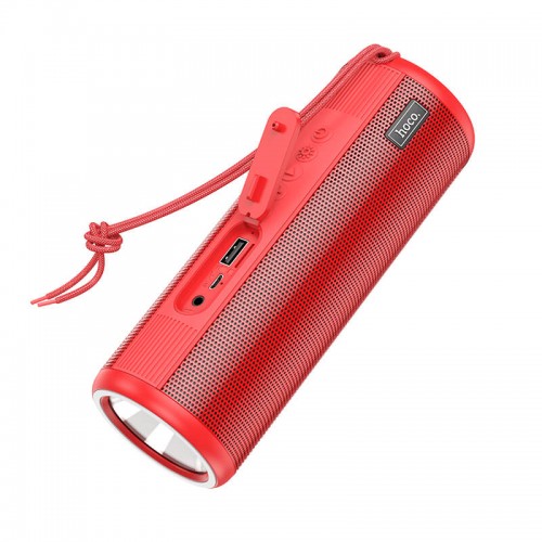 Акустика HOCO Bora sports BT speaker HC11 |BT5.0, TWS, AUX, FM, TF, USB, 2Hours, 5Wx2, Flashlight| green