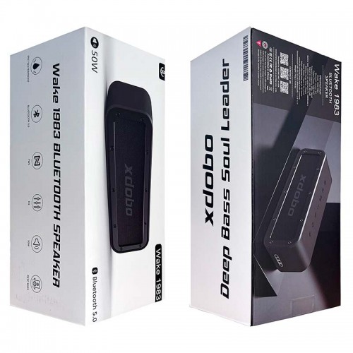 Акустика xdobo Wake 1983 IPX7 |BT5.0, AUX, 25x2W, TWS, 10h Max| black