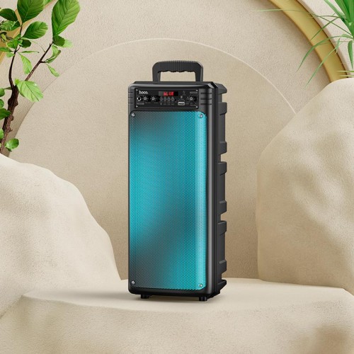 Акустика-караоке HOCO Billowing outdoor BT speaker BS52 |TWS, BT5.0, 10Wx2, 3h|