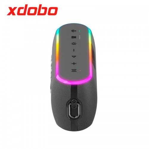 Акустика xdobo x8 III IPX7 |BT5.3, EQ, 2*30W, TWS, AUX/TF/USB, 12h Max| black