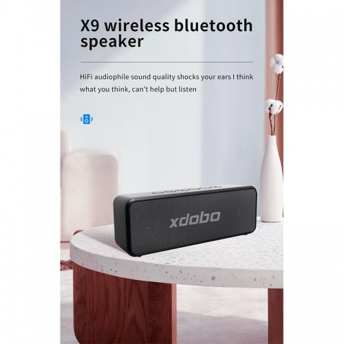 Акустика xdobo X5 IPX6 |BT5.0, DSP, 30W, TWS, AUX/TF/USB, 8h Max|