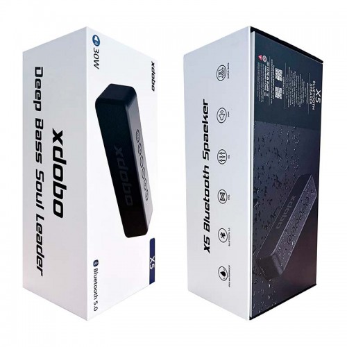 Акустика xdobo X5 IPX6 |BT5.0, DSP, 30W, TWS, AUX/TF/USB, 8h Max|