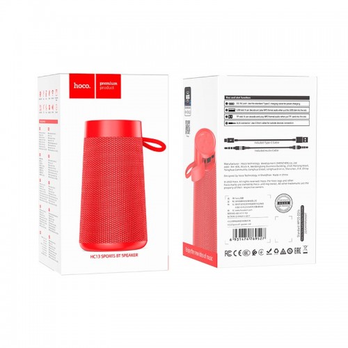 Акустика HOCO Sports BT speaker HC13 |BT5.0, USB/TF/AUX|