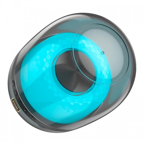 Акустика Hoco Crystal colorful luminous BT speaker BS58 |BT5.1, TWS, 10W, 4H| black