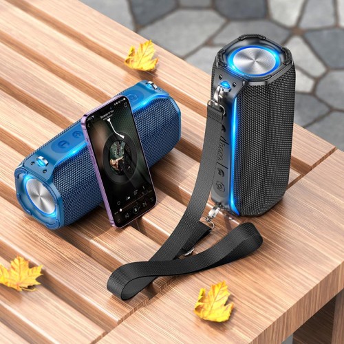 Акустика HOCO Rick sports BT speaker HC23 IPX4 |BT5.3, TWS/FM/USB/TF/AUX, 6h|
