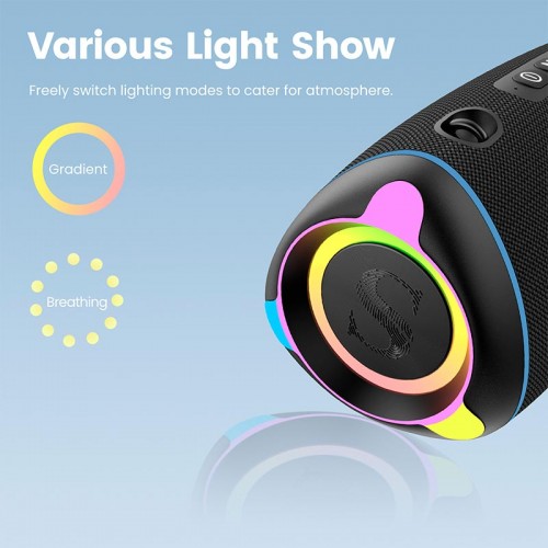 Акустика Sounarc R2 IPX6 |BT5.3, AUX/TF, 60W, TWS, 12h Max| black