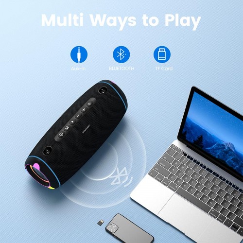 Акустика Sounarc R2 IPX6 |BT5.3, AUX/TF, 60W, TWS, 12h Max| red