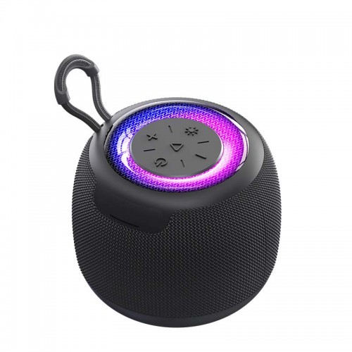Акустика USAMS Mini Wireless BT Speaker US-YX014 1200mAh |BT5.3, TWS| black