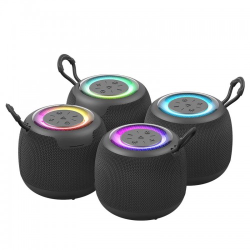 Акустика USAMS Mini Wireless BT Speaker US-YX014 1200mAh |BT5.3, TWS| black