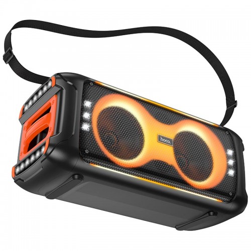 Акустика-караоке HOCO Kayman dual-mic outdoor BT speaker HA9 |BT5.4, 40W, TWS/USB/TF, 8h| black