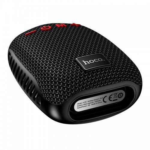 Акустика HOCO Fun outdoor riding BT speaker HC35 ipx4 |5W, BT5.4, USB/AUX/FM/TWS, 2h| black