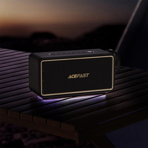 Акустика ACEFAST K3 Ultra portable wireless speaker ipx6 |BT5.4/USBTF/AUX, TWS, 120W, DSP, 19h| black
