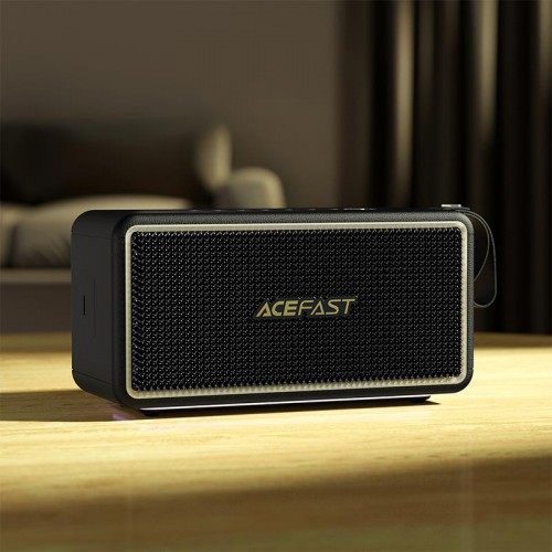 Акустика ACEFAST K3 Ultra portable wireless speaker ipx6 |BT5.4/USBTF/AUX, TWS, 120W, DSP, 19h| black