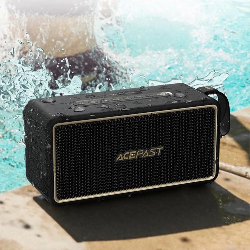 Акустика ACEFAST K3 Ultra portable wireless speaker ipx6 |BT5.4/USBTF/AUX, TWS, 120W, DSP, 19h| black